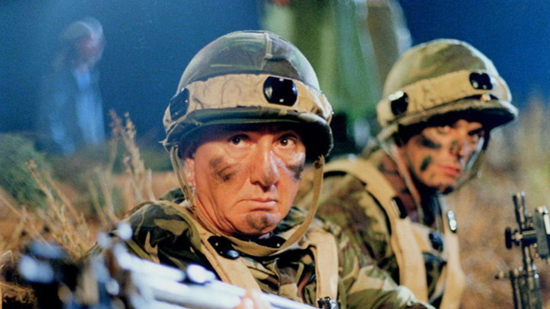 He's in the Army Now 2003 movie scene