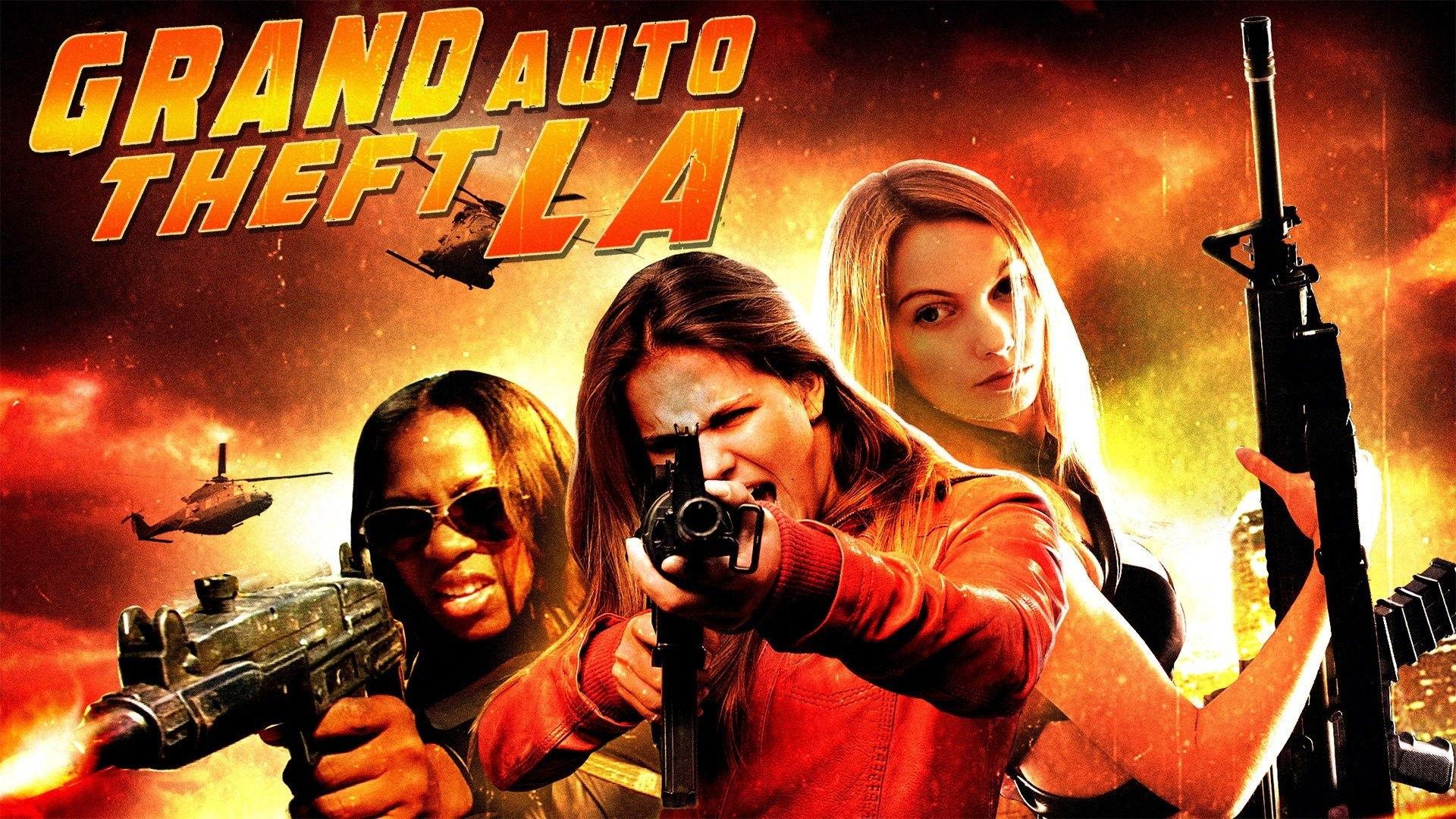 Grand Auto Theft: L.A. 2014 movie scene