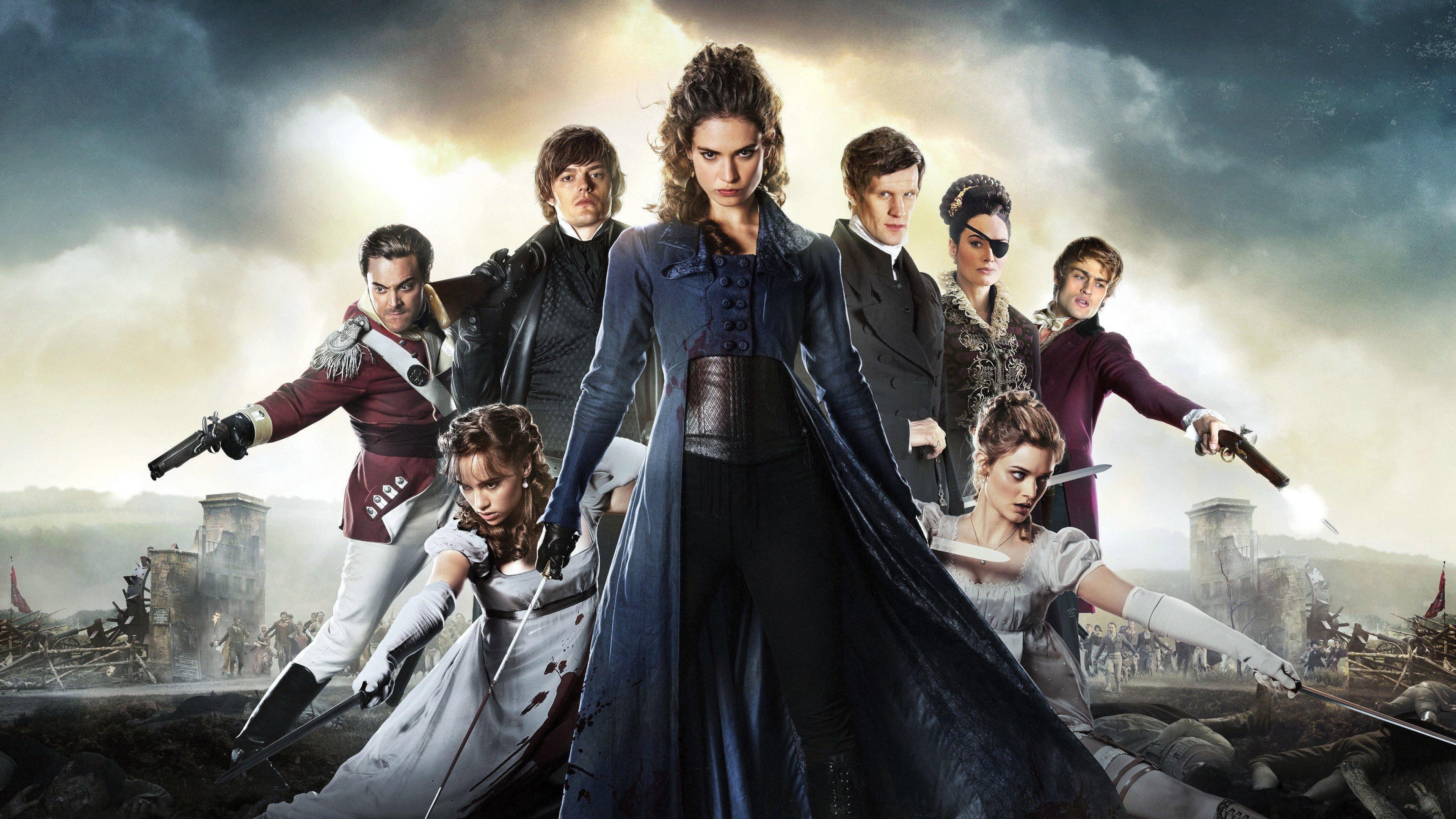 Pride and Prejudice and Zombies 2016 movie scene