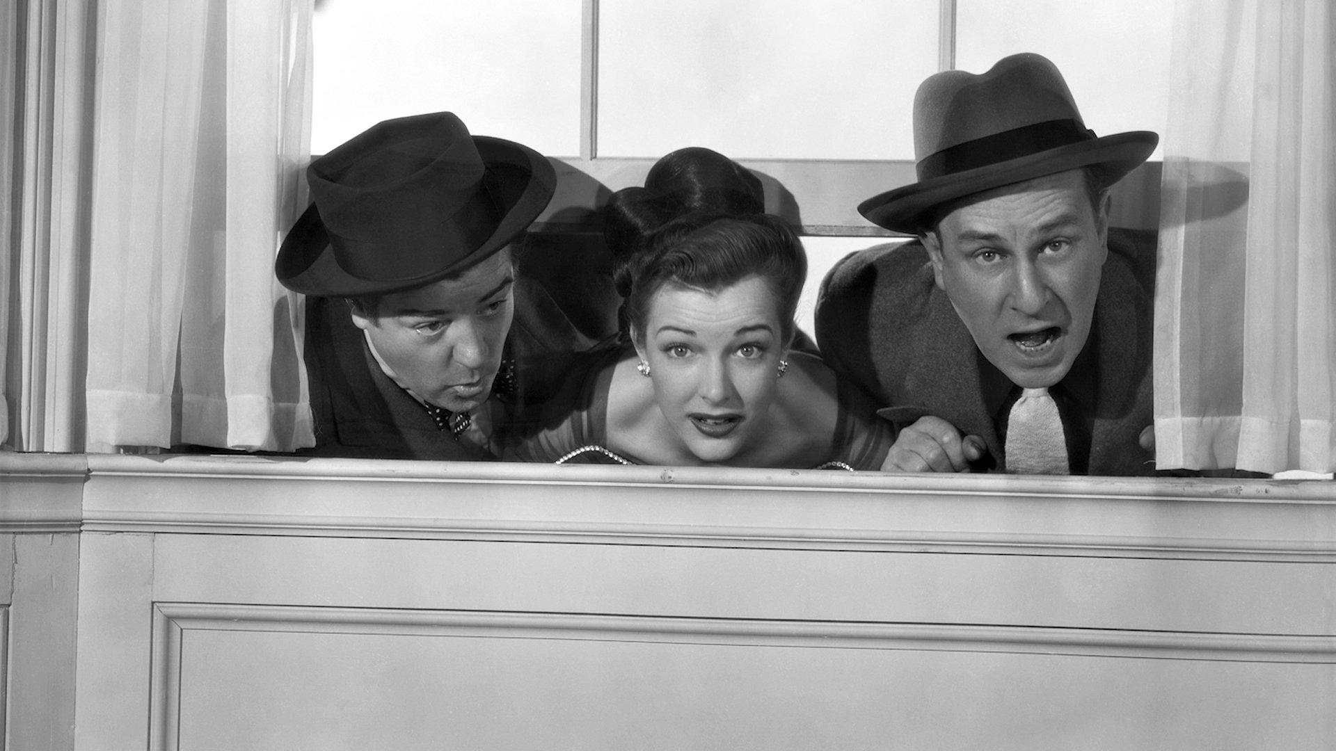 The Noose Hangs High 1948 movie scene