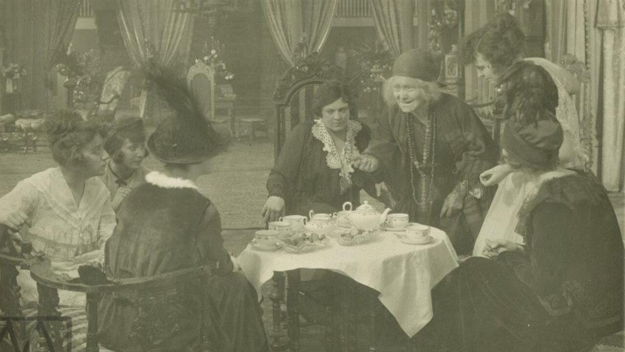 The Call of Her People 1917 movie scene
