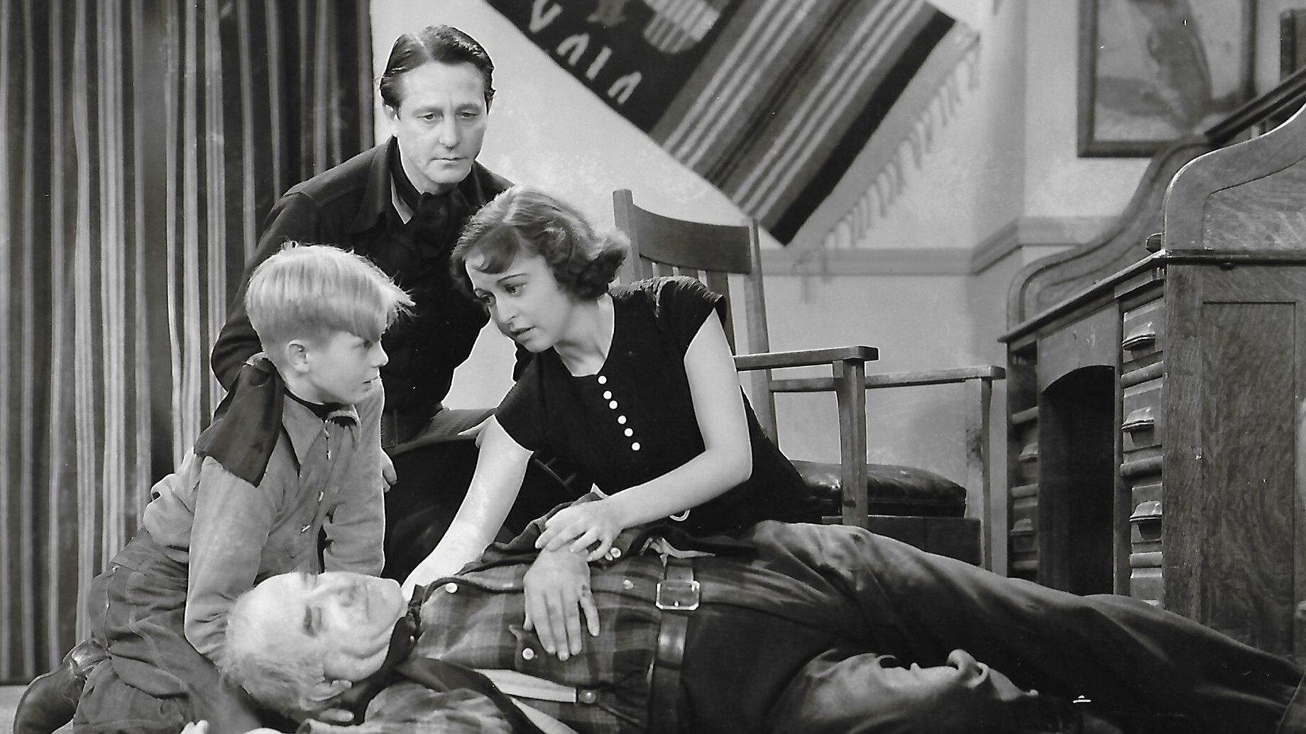 Outlaws of the Range 1936 movie scene