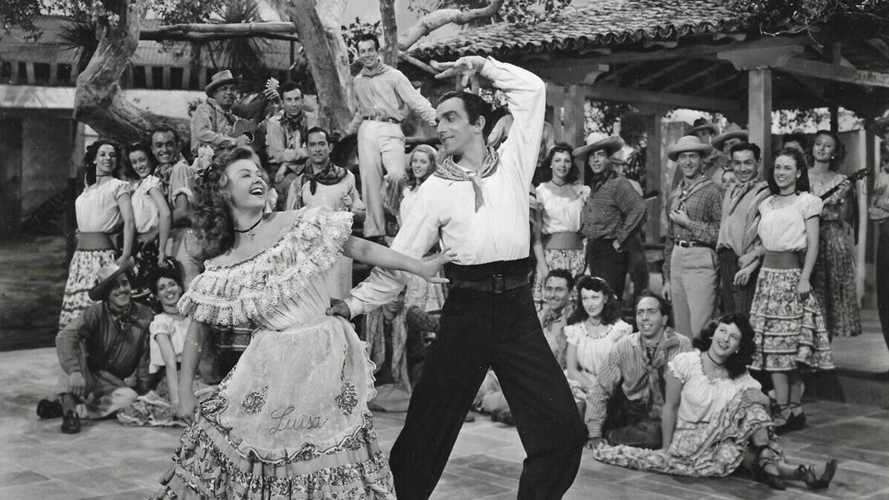 Carnival in Costa Rica 1947 movie scene