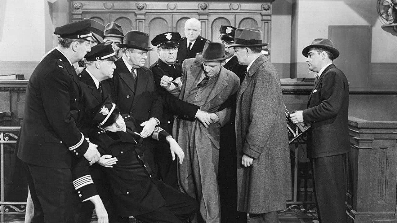 Strange Alibi 1941 movie scene