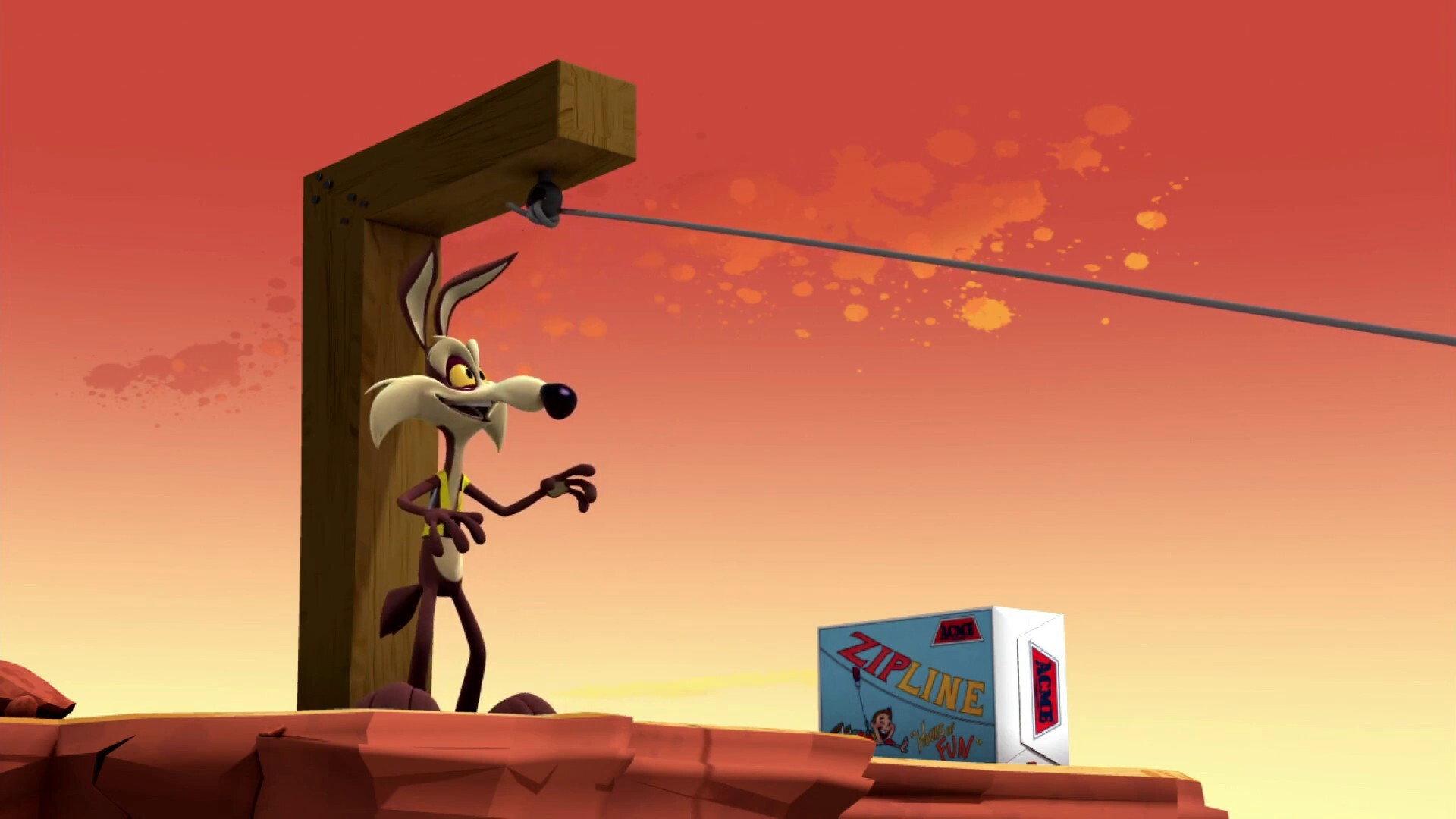 A Zipline In The Sand 2011 movie scene