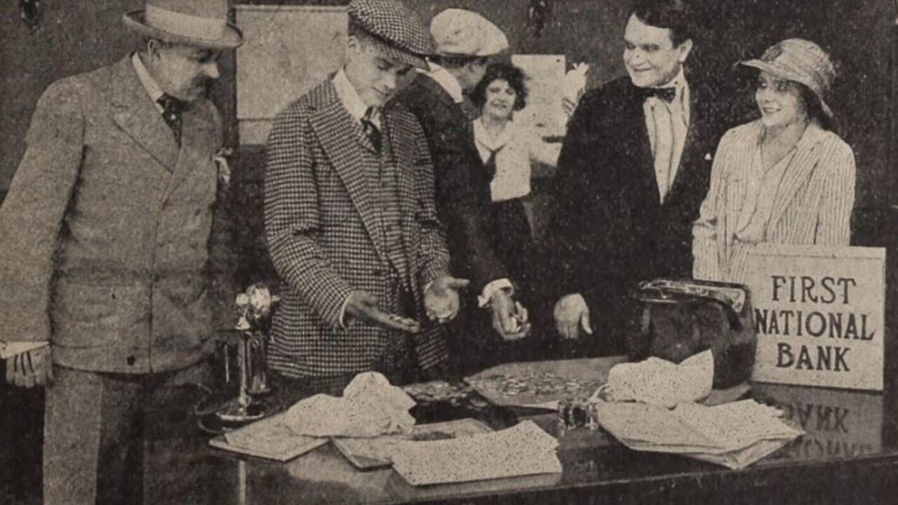 The Car of Chance 1917 movie scene