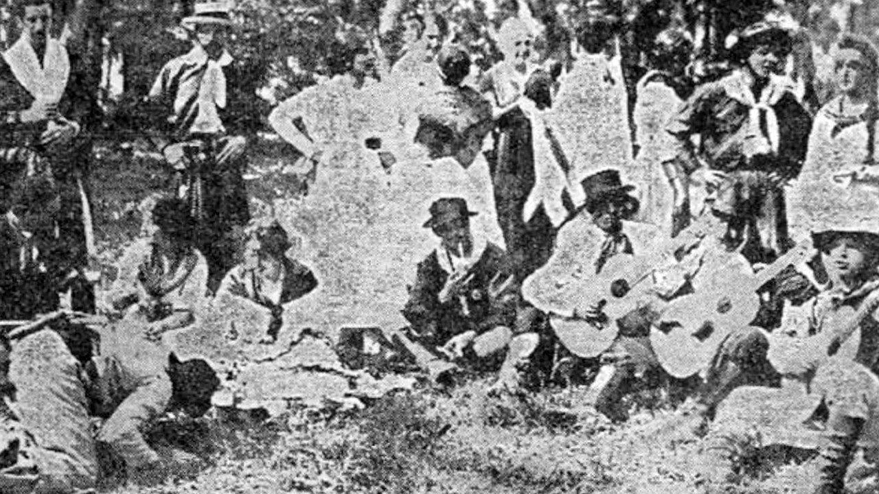 Un romance argentino 1916 movie scene