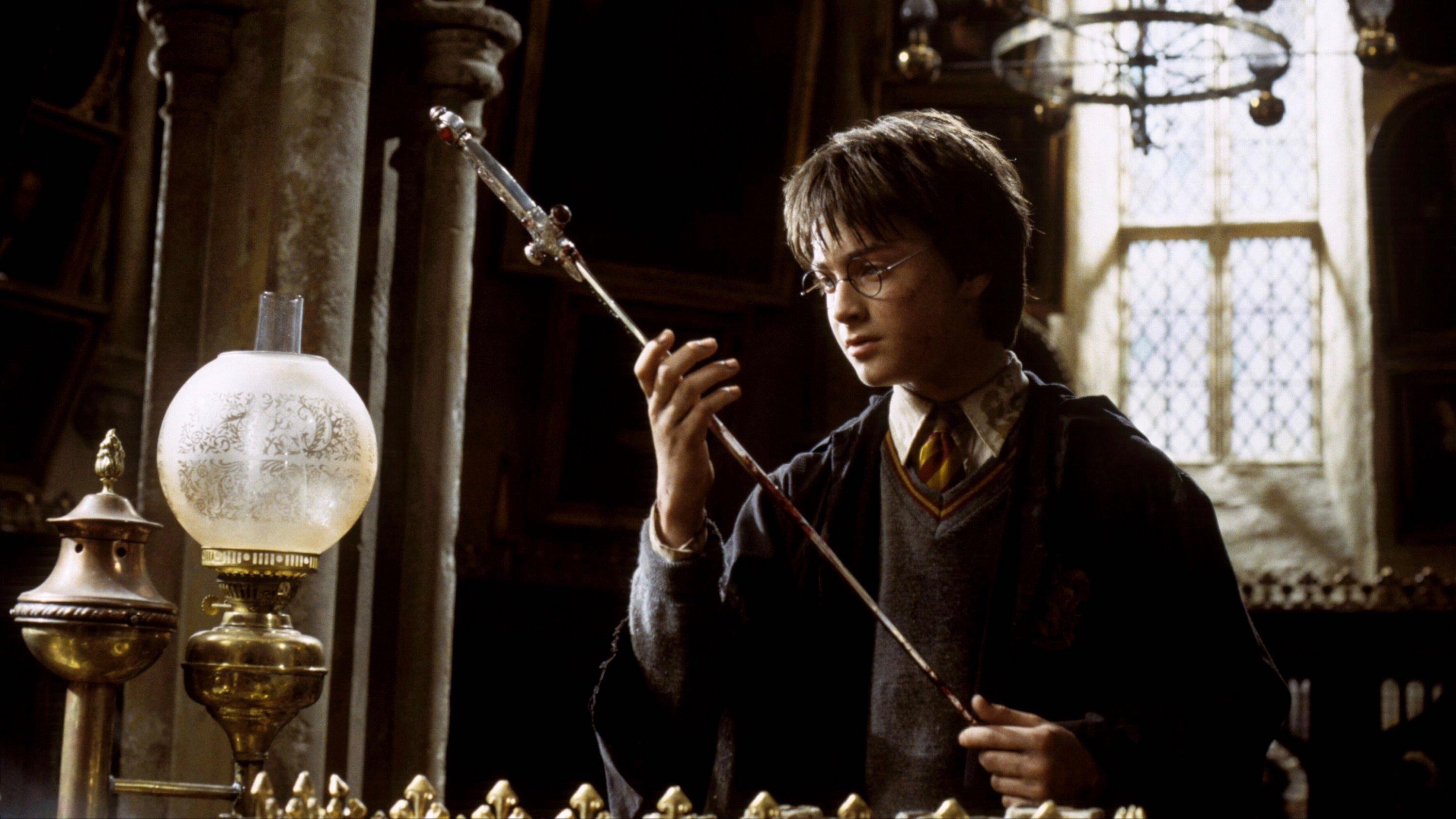 Harry Potter and the Chamber of Secrets 2002 movie scene