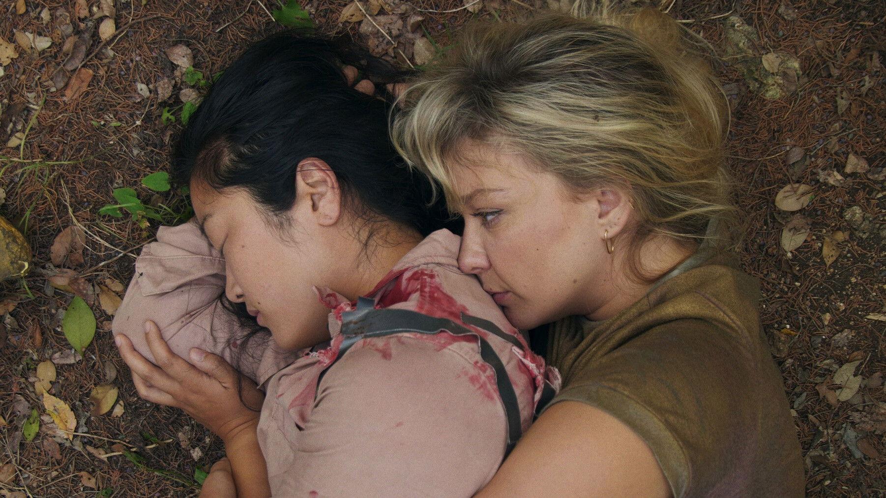 A Game in the Woods 2024 movie scene