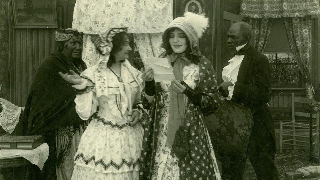 Old Mammy's Secret Code 1913 movie scene