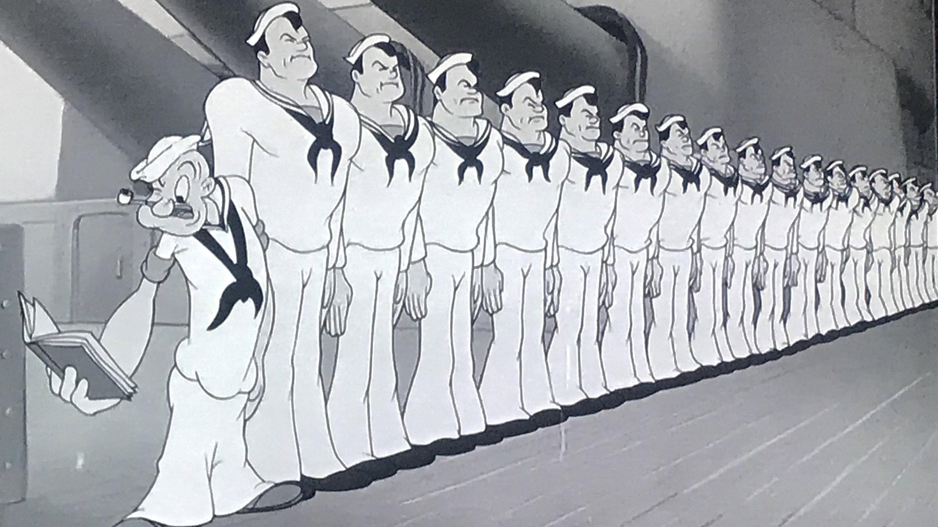 Blunder Below 1942 movie scene