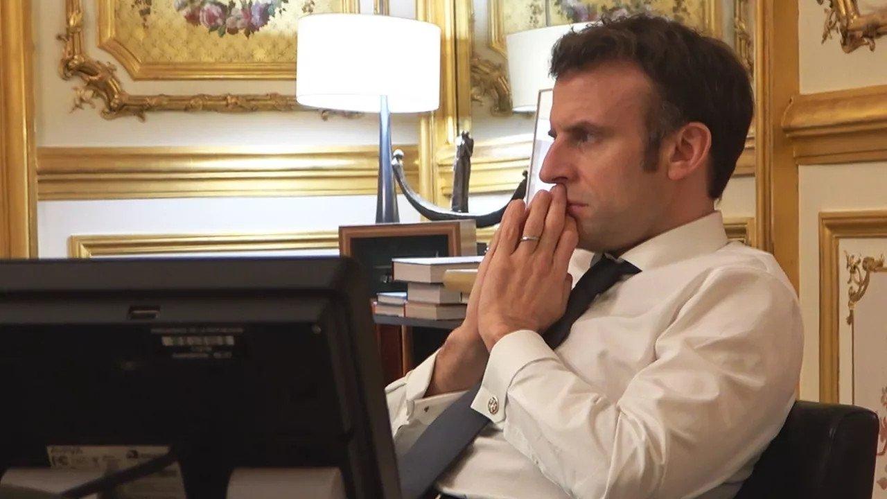 A President, Europe and War 2022 movie scene