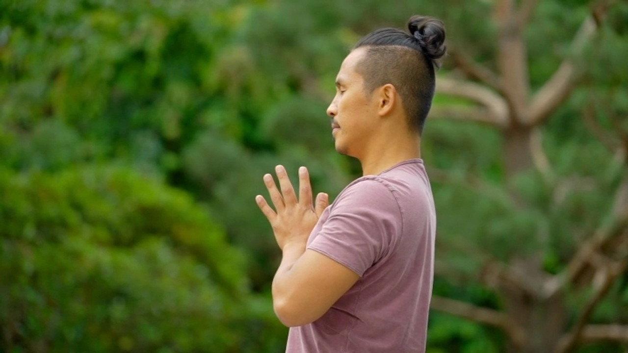 Intense Yoga Bobywork with Young Ho Kim  movie scene