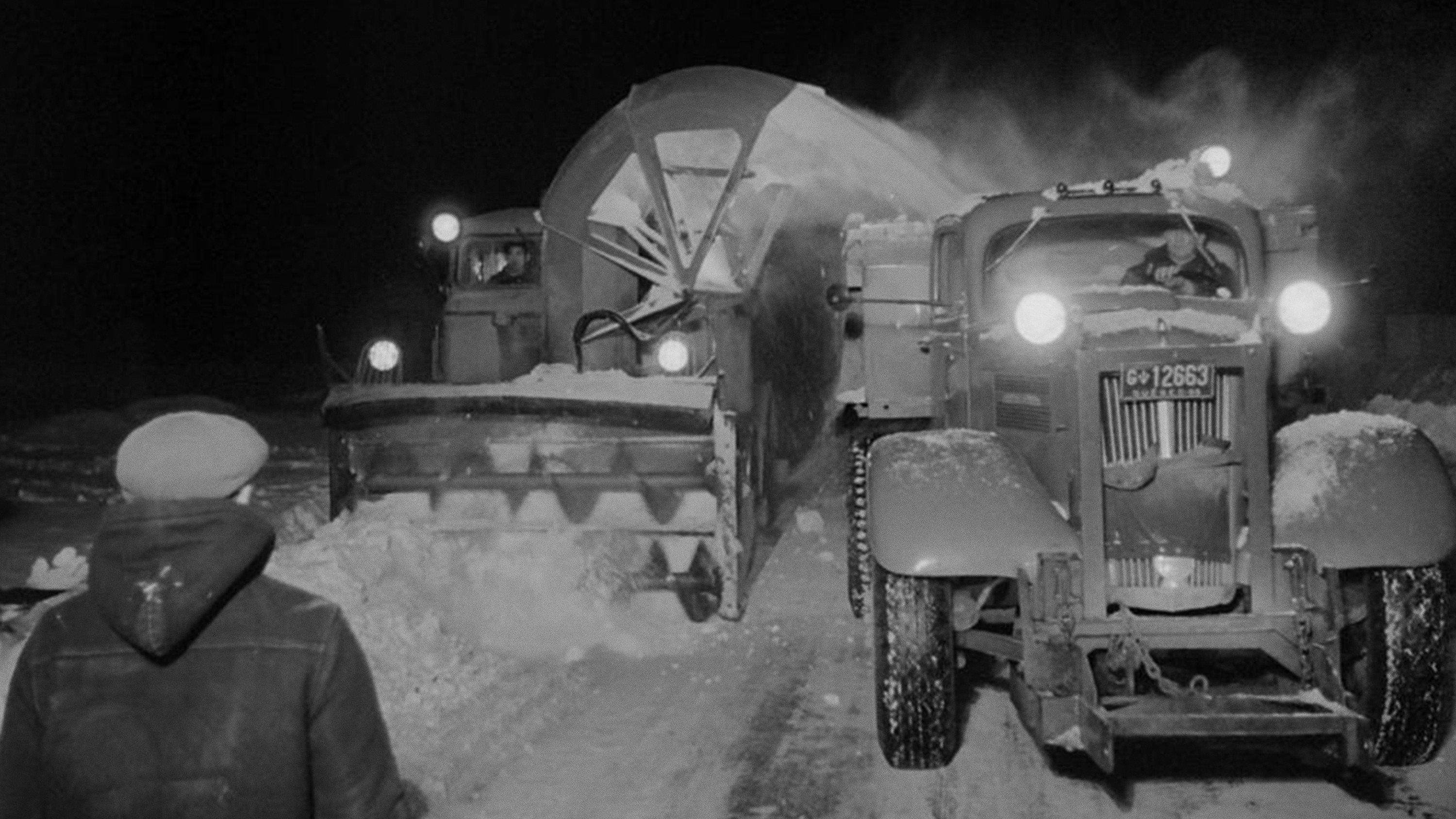 Snow Fighters 1957 movie scene