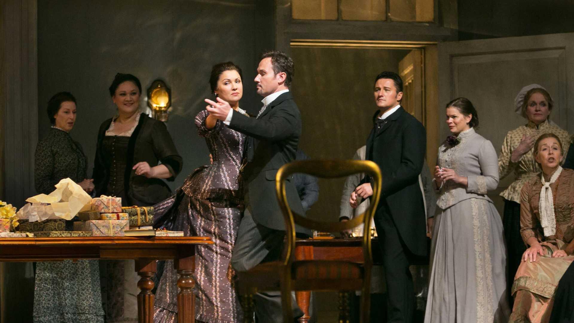 The Metropolitan Opera: Eugene Onegin 2017 movie scene