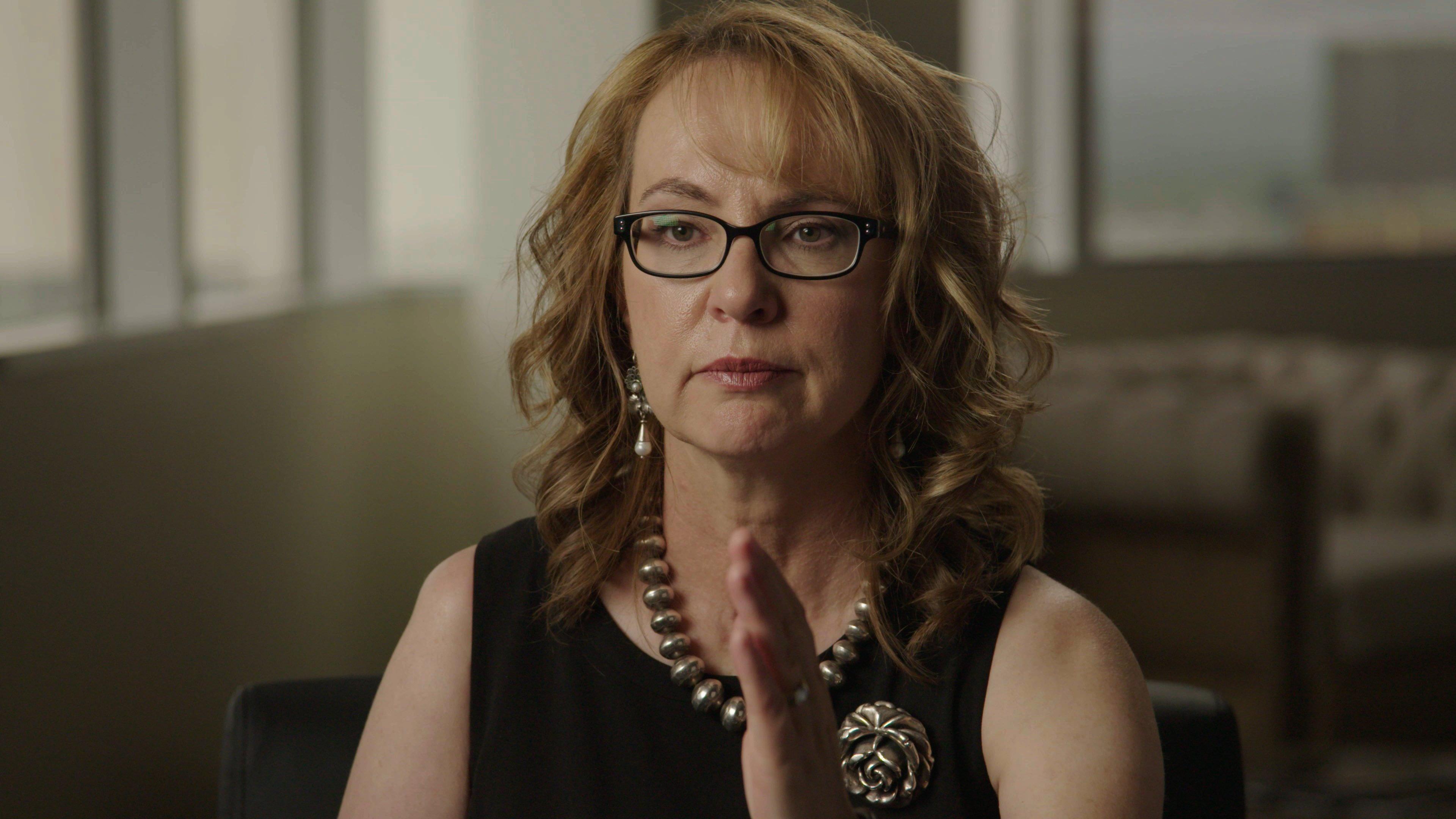 Gabby Giffords Won't Back Down 2022 movie scene