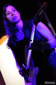 Nili Brosh as Guitarra in Tony MacAlpine and band perform "Tears of Sahara" on EMGtv