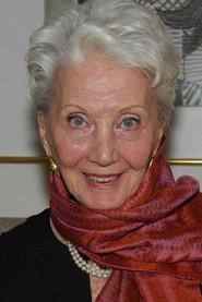 Lucienne Legrand as Miss Jacquier, landlady in Dear Louise 1972