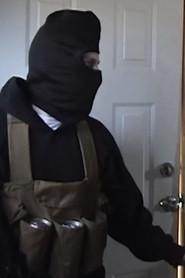 Carmichael Machiavelli as OPERATIVE AT DOOR WITH A PLATE CARRIER FULL OF WHITE MONSTER ENERGY ZERO ULTRA in Operation Red Leppard 2026