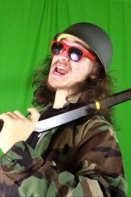 Zander Rice as Derek / The Henchman / Captain Johnny / Secret Agent Man in The Justice Wars 2021