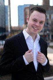Joshua Boshell as Man in Black in Something, Somewhere 2024