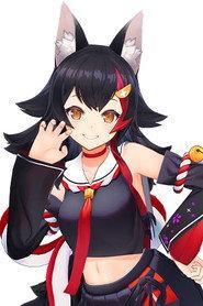 Ookami Mio as Ookami Mio in Beyond the Stage Day 2 2020