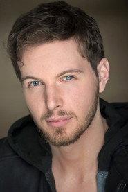 Brandon Fox as Abram in Christmas at the Amish Bakery 2023