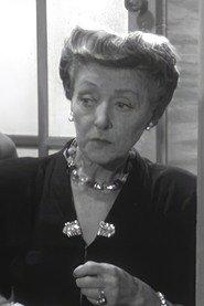 Nina Myral as President in A Night at a Honeymoon 1950