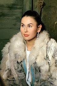 Aida Tumutova as Sasha, daughter Kochegar in The Stoker 2010
