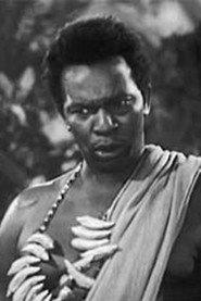 Martin Wilkins as Chaka, the Witch Doctor in Voodoo Woman 1957