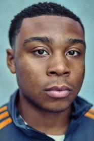 Kaireece Denton as Everett "EJ" in National Theatre at Home: The Hot Wing King 2024