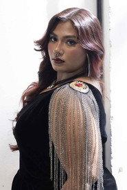 Natascha Seyed as Esha in Sweetheart 2026