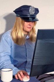 Olivia Zercher as Cop #1 in The Night We Should've Left Behind 