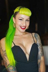 Honey Sabina as Arella in Death World 2025