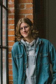 Andrew Strachan as James in Family Daze 