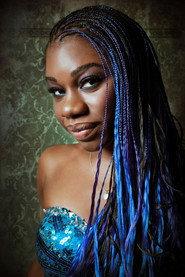 Me'sha Bryan as Suzanne / Mimi in Romantics Anonymous 2020