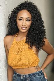 Myrasol Martinez as Leah Rollins in Gourmet Detective: Roux the Day 2020