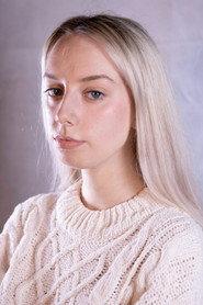 Megan Prendergast as Penny Peters in Monochrome Menace!! 2023
