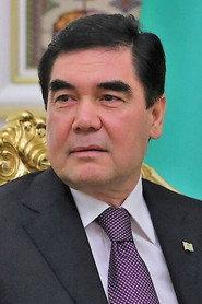 Gurbanguly Berdimuhamedow as Self (archive footage) in Dictator: One Crazy Job 2013