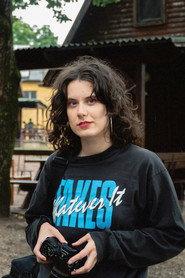 Dorottya Márton as Sarah in Budapest, 10:25 2025