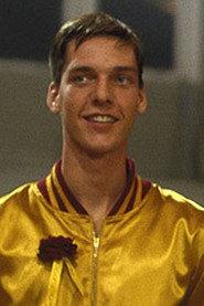 Steve Hollar as Rade Butcher (#25) in Hoosiers 1986