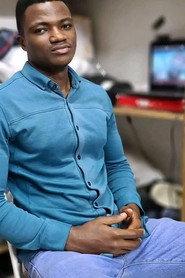 GILBERT NISENGWE as NKUSI ROGER in THE SILENT PURSUIT 2024