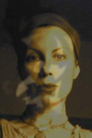 Thia (Sylvi) Alli as Vivika/Lux in Tragos: A Cyber-Noir Witch Hunt 2000