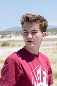 Isaac leonard as Leonardo in The Marino Family 2024