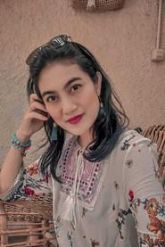 Ayu Inten as in The Cursed of Satan Temptation 2025