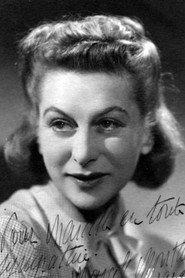 Marcelle Monthil as Augustin's mother in The Last Vacation 1948