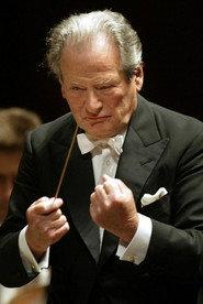 Neville Marriner as Conductor in Il Re Pastore 1989