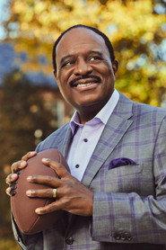 James Brown as Narrator (voice) in The Merger 2015