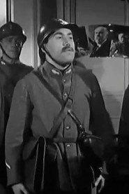 Edmond Chemi as Gendarme who arrests Antoine in La Madelon 1955