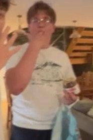Austin Ainsworth as Police Officer in Redacted 2025